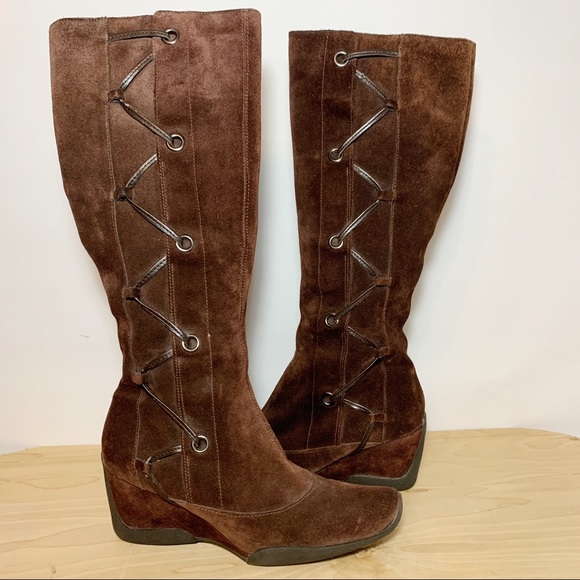 aerosoles square toe boots